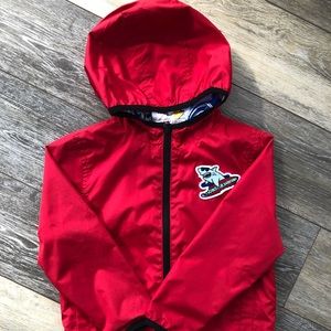 Reversable Water Resistant Windbreaker Jacket